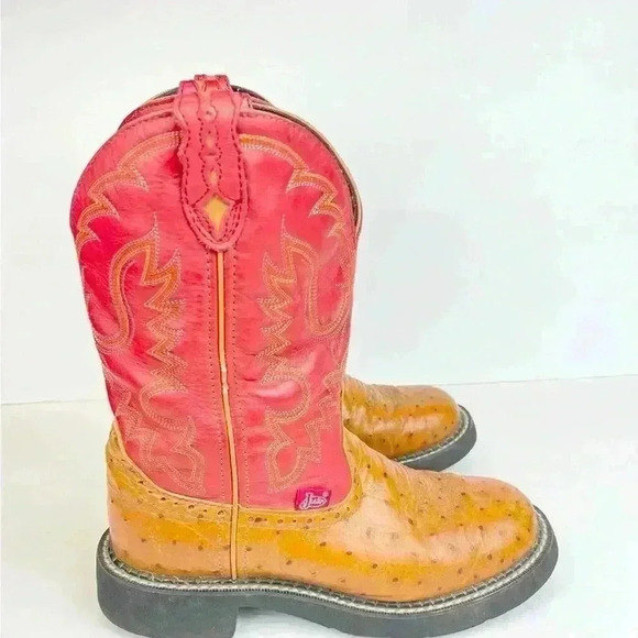 Justin Gypsy Boots L9911 Ladies Casual Boot Size 6.5B Leather - Picture 3 of 10